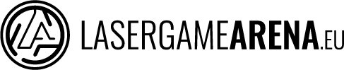 Logo lasergamearena zwart